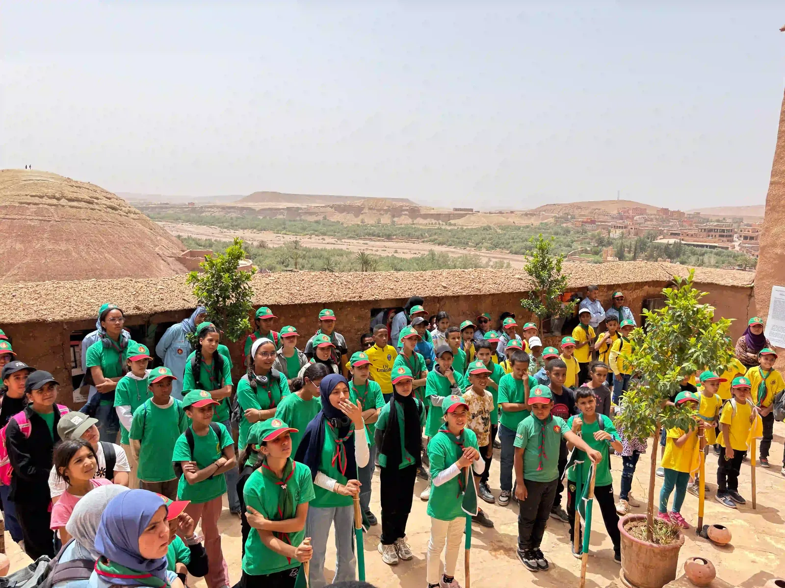 Mobilisation collective sur le terrain